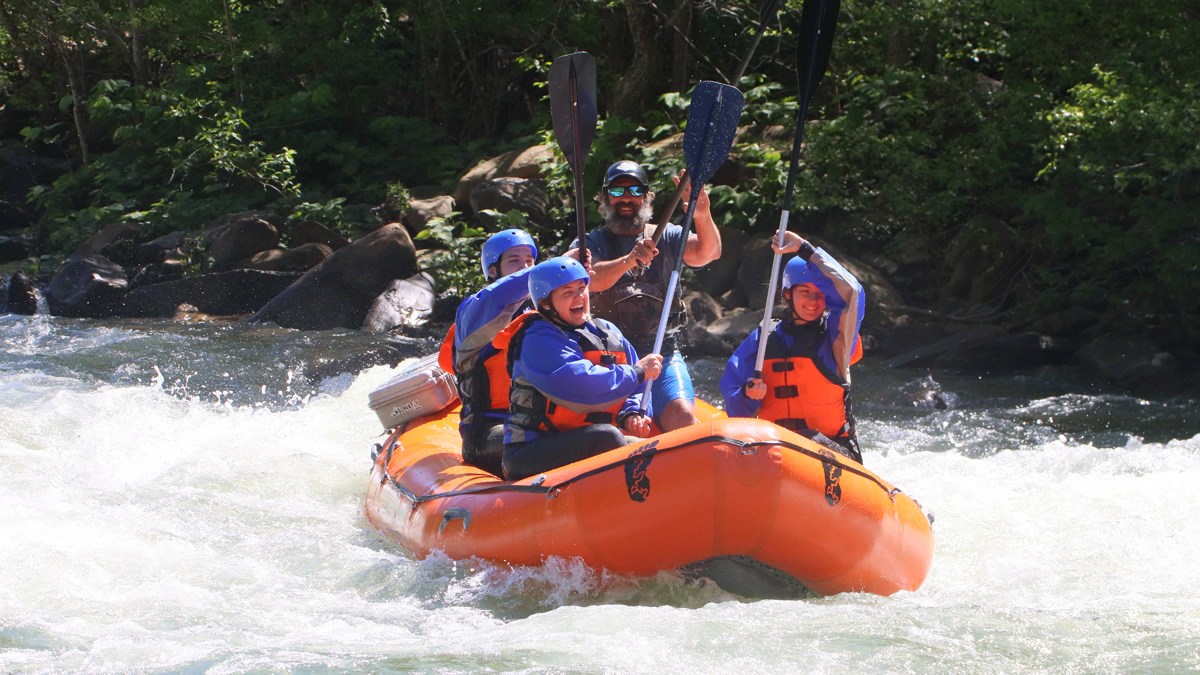 Whitewater rafting on the upper Ocoee River