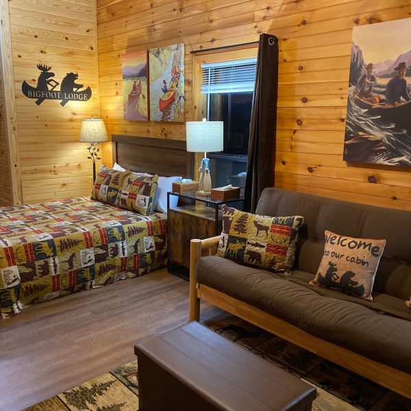 a living room filled with lots of furniture