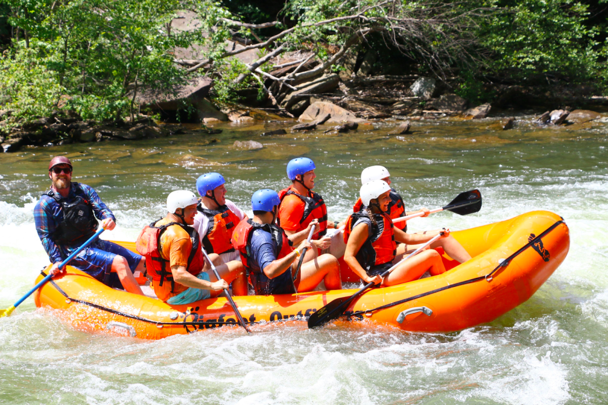 Full Ocoee River rafting with Bigfoot Outfitters is the perfect choice for adrenaline junkies and nature lovers alike. Our experienced guides will take you on a journey down the Ocoee River, providing you with an unforgettable experience.